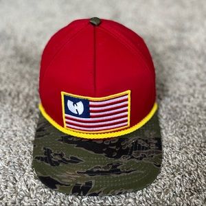Wu-Tang Hat Iron Flag Camouflage WuTang Rare Gza Rza